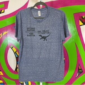 Jerzees, Dinosaur Funny Math Graphic, Size Small. In excellent condition!